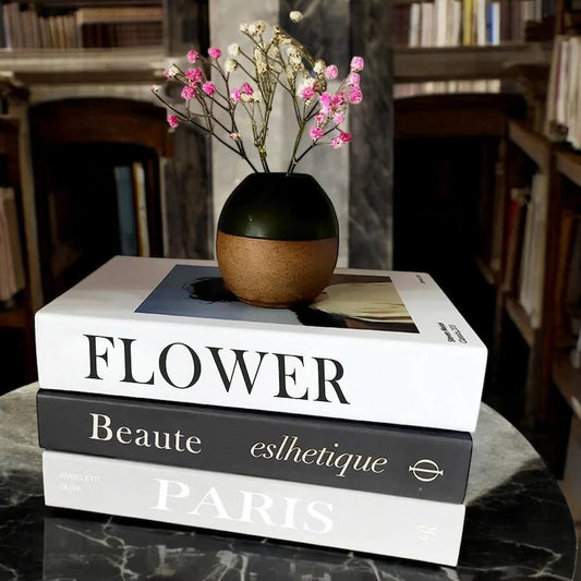 Luxury Decorative Faux Books – Hidden Storage Box | Fashion Book Set for Living Room Decor, Coffee Table, Office, Home Styling Ornaments